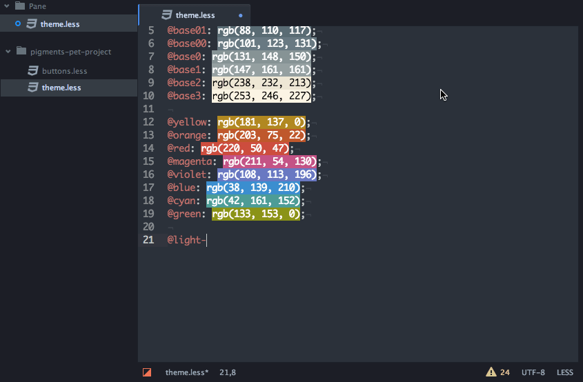 Atom Pigments